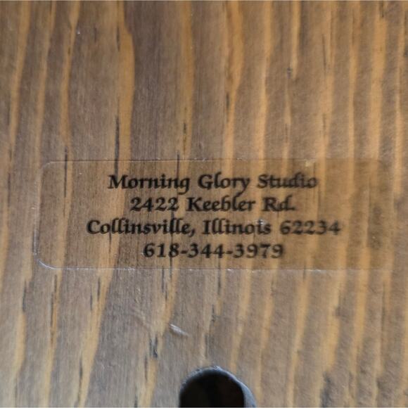 Vtg 80s Wood Bear Hanging Grocery List Pad Holder Hand Painted Memo Message Pad - Picture 7 of 8